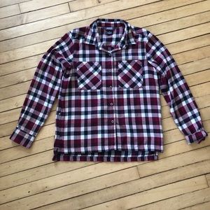 Outdoor Research brand new maroon flannel small